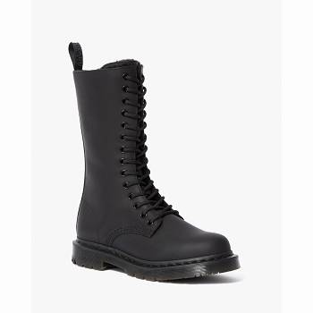 Dr Martens Női 1914 Dm's Wintergrip Tall Bakancs Fekete